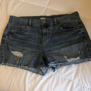 Cutoff Jean Shorts